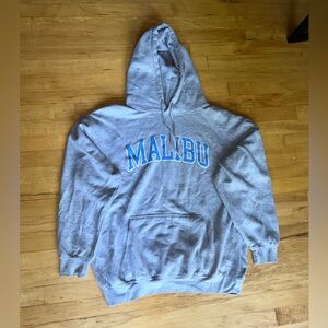 Gray Malibu Brandy Melville Hoodie